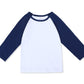 Creator Toddler Baby Girls Boys Long Sleeve Shirts Raglan Shirt Baseball Tee Cotton T-Shirt (Navy, 3 Years)