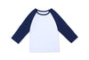 Creator Toddler Baby Girls Boys Long Sleeve Shirts Raglan Shirt Baseball Tee Cotton T-Shirt (Navy, 3 Years)