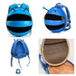 Baby Backpack With Leash For Toddler,Small Bee Backpack For Kids,Anti Lost Bag (Blue)