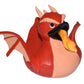 Wild Republic Rubber Ducks, Bath Toys, Kids Gifts, Pool Toys, Water Toys, Red Dragon, 4