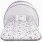 Toddylon Baby Bed New Born Baby Bedding Set Combo | Carry Bag | Mattress | Mosquito Net | Insect Protector | Infants (06 Months