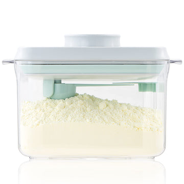 Tourdeus 1000Ml Formula Travel Container Airtight Formula Dispenser On The Go, 11Oz, 0.66Lb, 300G, Clear