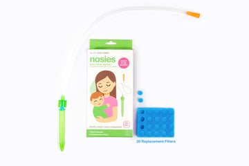 Nosies Nosies New Born Baby Nasal Aspirator (0-6 Months) With 20 Hygiene Filters | Tiniest Aspirator Ideal For New Born Baby Con