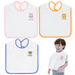 Hwieccogts 3 Pack Large Bib For Baby Girls Or Boys, Toddler Bibs,Soft Face Towel Bibs, Waterproof Bibs For 2-4 Years Kids (Pink