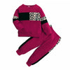 Tikoubabe Toddler Girl Clothes Baby Sweatshirt Leopard Fall Winter Outfits Long Sleeve Tops Pants Set 2 Pcswine Red 3-4 Years 11