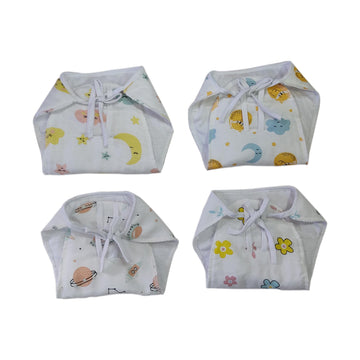 Love Baby Set Of 12 U  Shap Baby Nappy  673 M Combo P7