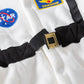 Lxkikmm Baby Toddler Boy Astronaut Costume Space Suit Cosplay Party Jumpsuit Halloween Rompers,White 3-4 Years