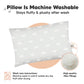 Keababies Toddler Pillow - Soft Organic Cotton Toddler Pillows For Sleeping, 13X18 Small Pillow For Kids, Kids Pillows For Sleep