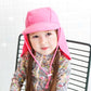 Vaenait Baby Girls Sun Protection Sporty Flap Swim Hat Uv Upf 50+ Flap Cap Pink S