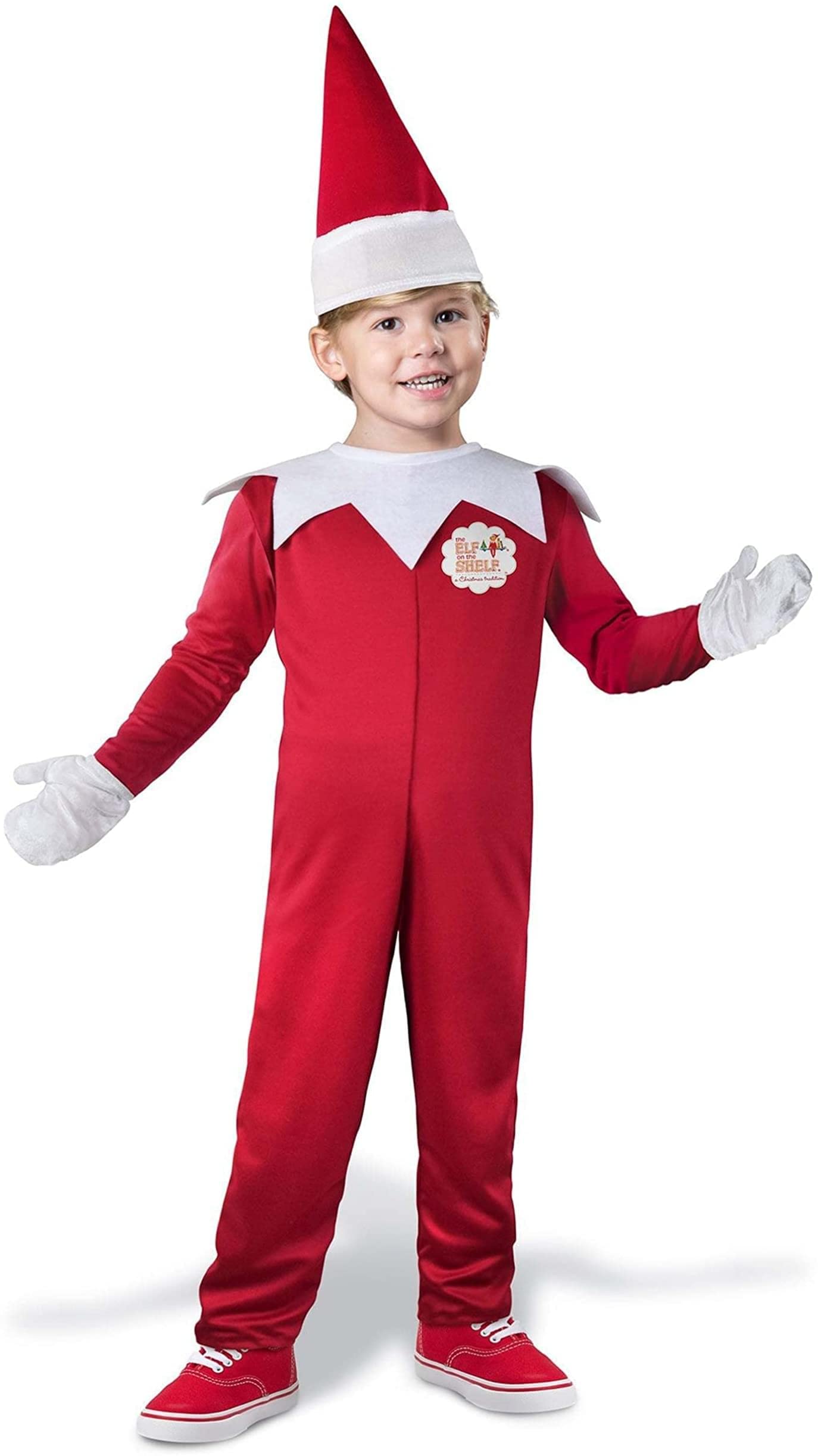 Fun World The Elf On The Shelf Toddler Elf Costume Red, Size 3T