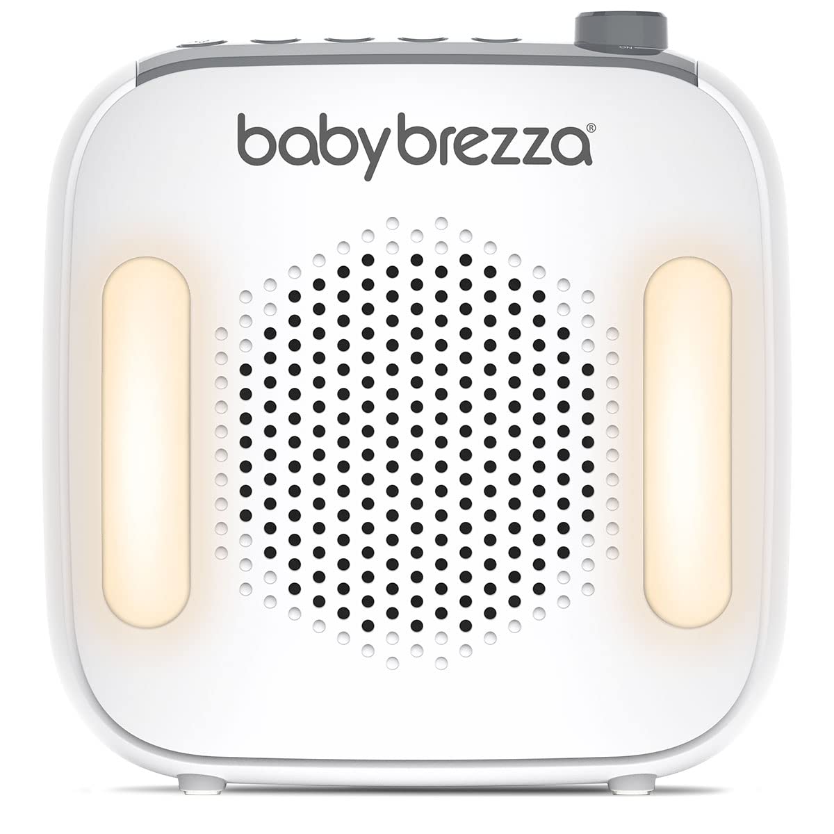Baby Brezza Adjustable Baby Sound Machine and Night Light with 18 Sounds - Small, Portable Design for Easy Travel or Crib Use - 