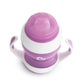Munchkin Gentle Transition Sippy Trainer Cup, 4 Ounce, 2 Pack, Purple