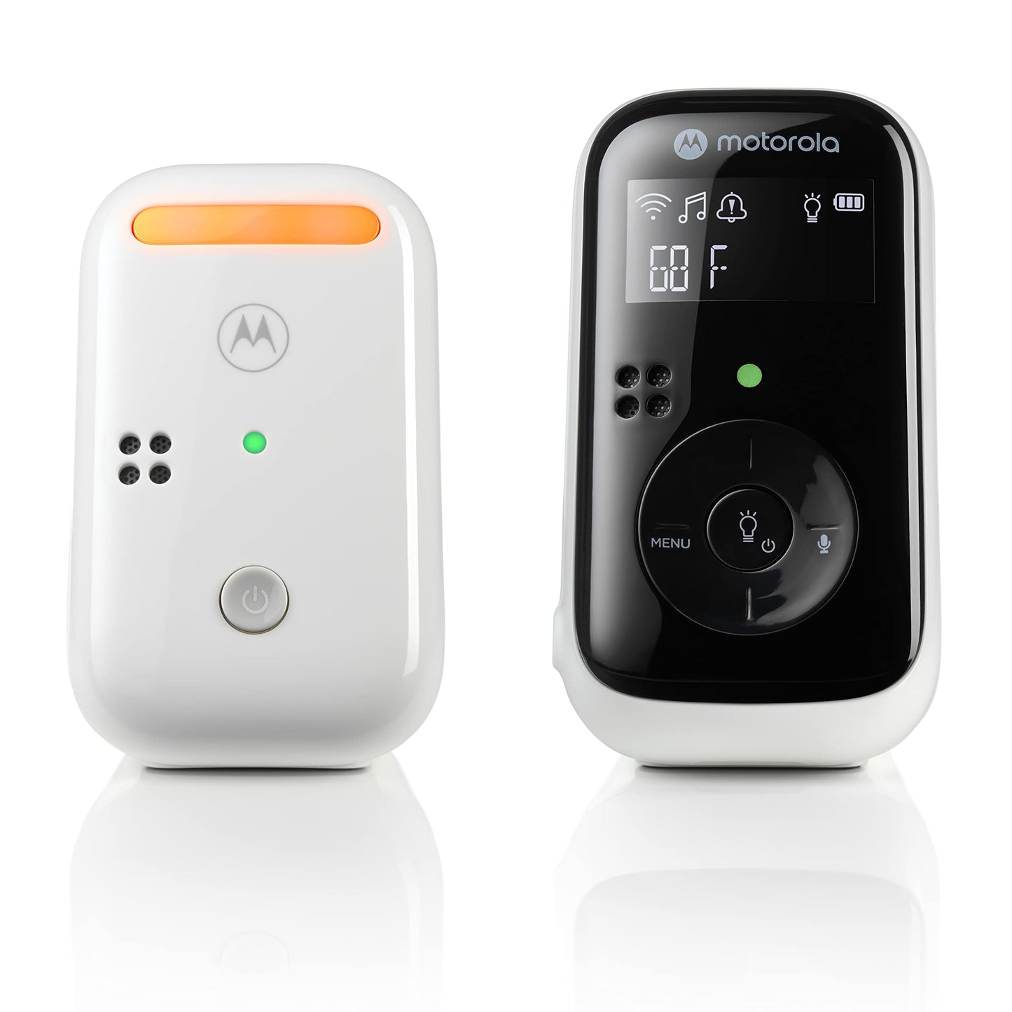 Motorola Nursery Pip11 Audio Baby Monitor, Nightlight, 1000Ft Range, 2-Way Talk, Lullabies, Portable Parent Unit (Aaa Rechargeab