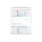 Aden + Anais Essentials Washcloth Set, Super Soft 100% Cotton Muslin, 3-Pack, Full Bloom