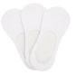 Cotson Unisex Cotton Low Cut Loafer Socks (White, Free Size)  Pack Of 3
