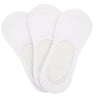 Cotson Unisex Cotton Low Cut Loafer Socks (White, Free Size)  Pack Of 3