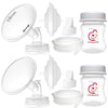 Nenesupply 19Mm Flange Pump Parts Compatible W Spectra S2 S1 Breast Pumps Replacement Kit For Spectra Pump Parts 19Mm S2 Parts S