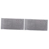 F FABOBJECTS 2pcs Household Cotton Towel Cotton Washcloth Cleansing Face Wipes Cotton Baby Washcloths Long Washcloth Absorbent W