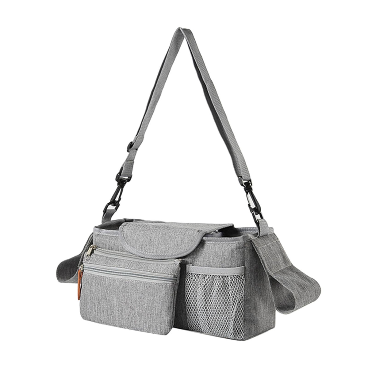 ATORSE Stroller Hanging Bag Pouch Stroller Bag Organizer for Travel Shopping Casual Gray|Baby|Strollers & Accessories|Stroller A