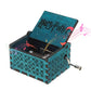 PATPAT Harry Potter Music Box Wooden Classic Music Box With Hand Crank Diwali Gifts For FamilyBlue, Kid