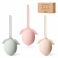 Silicone Pacifier Holder Case Binky Holder Silicone Pacifier Case for Boys Girls Portable Paci Pouch for Newborns 3 Pack-Ivory+S