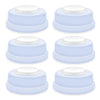 Maymom Screw Lids Aka Travel Caps with Rewritable Sealing Disc Compatible with Avent, Maymom Wide Mouth Bottles; Cap Replace Ave