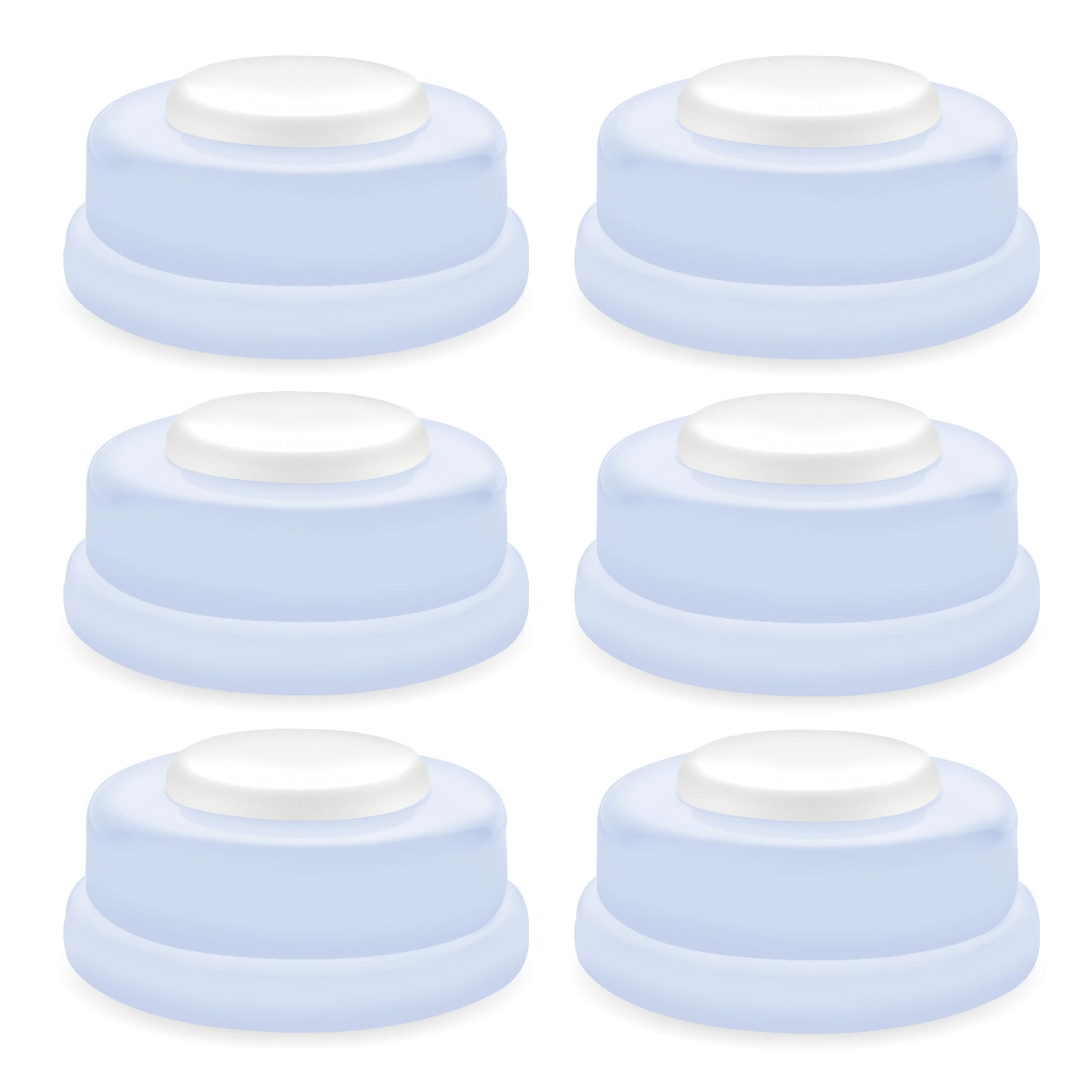 Maymom Screw Lids Aka Travel Caps with Rewritable Sealing Disc Compatible with Avent, Maymom Wide Mouth Bottles; Cap Replace Ave
