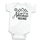 Bump And Beyond Designs Baby-Boys Announcement Gift Leotard For Dad Grandpa Or Grandma White, 0-3 Months