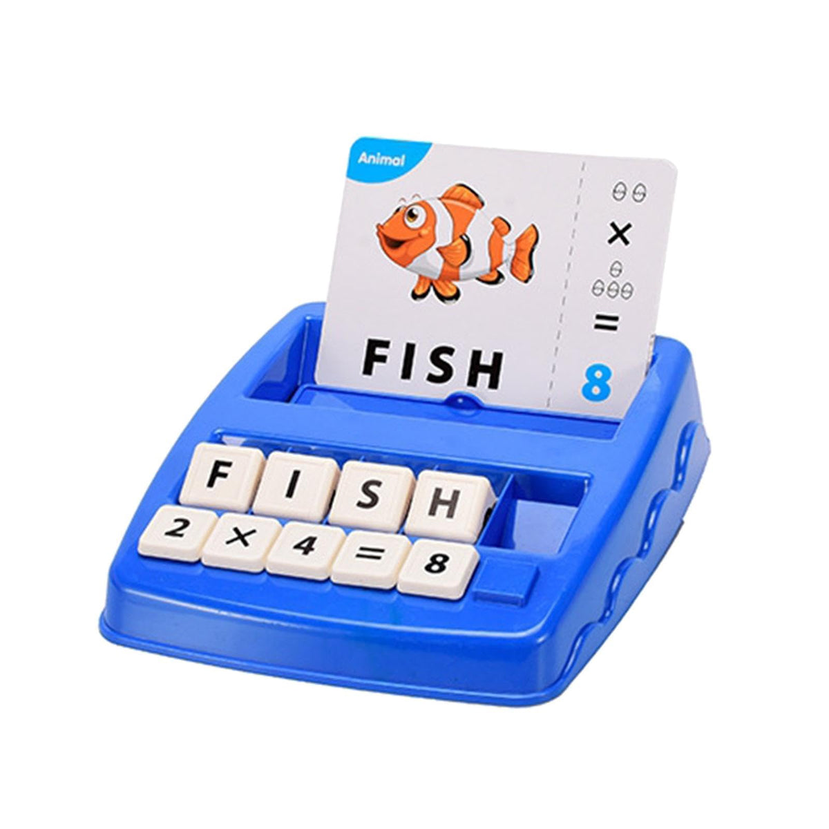 SECRET DESIRE 2 in 1 Spelling Reading Game Travel Toys for 4 5 6 Year Old Children Dark Blue |Developmental Baby Toys
