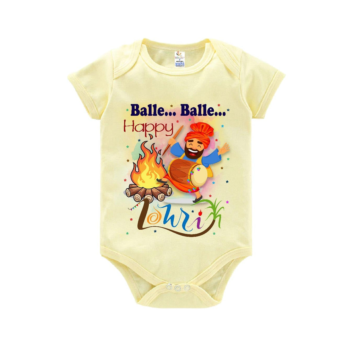 Baby Wish My First Lohri Romper Clothes Baby Shankaranti Bodysuits Newborn Outfit Romper Lohri