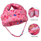 Toraso Baby Helmet & Knee Pads For Crawling & Walking, 6-36 Months, Pink Cotton
