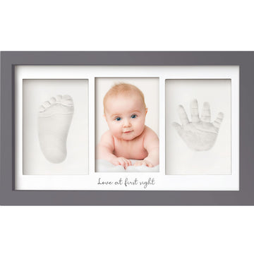 Baby Hand And Footprint Kit - Baby Footprint Kit, Newborn Keepsake Frame, Baby Handprint Kit, Personalized Baby Gifts, Nursery D
