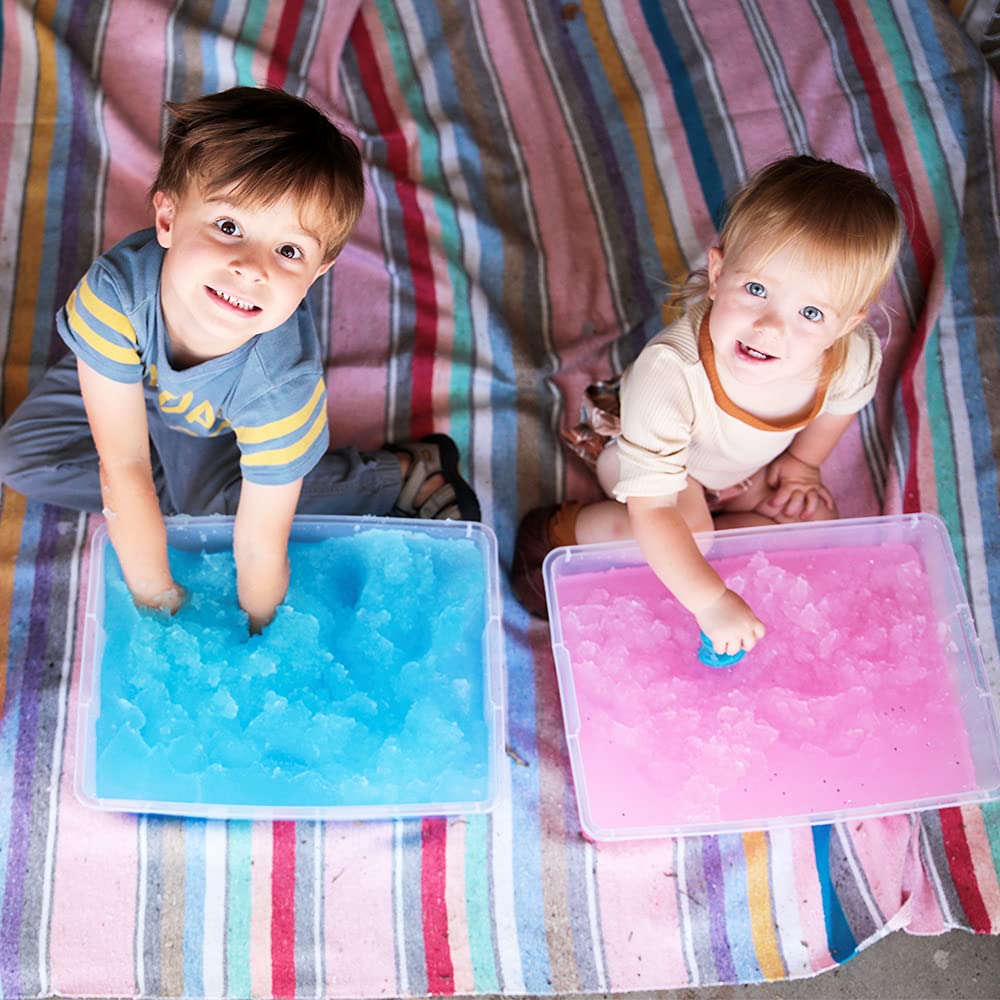Zimpli Kids Glitter Gelli Baff Pink, 1 Bath or 6 Play Uses from,Colourful goo, Perfect Birthday Present for Boys & Girls, Certif