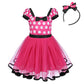 Ibtom Castle Halloween Costume Princess Photo Prop Baby Girl Dress Up W/Headband 2-Pc Photography Props Christmas Boutique Kids
