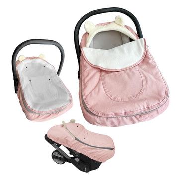 Car Seat Covers For Babies,Winter Baby Car Seat Cover Infant Carseat Covers Canopy,Universal Baby Carrier Cover For Girl Boy Car