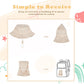 Durio Kids Bucket Sun Hat Toddler Hats Boys Age 1-2 2-4 Sun Hats For Kids Beach Summer Hat A Khaki 4-8 Years