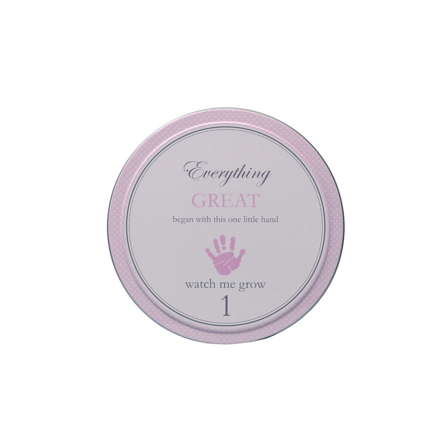 Child To Cherish Handprints Tower Of Time Kit, Pink
