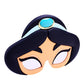 Sun-Staches Disney Official Princess Jasmine Sunglasses | Aladdin Costume Accessory | UV 400 | One Size Fits Most