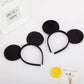 Fanyity 2 Pcs Mouse Ears Headband Hairs Accessories For Children Mom Baby Boys Girls Birthday Party Or Celebrations