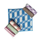 KLEANSHINE Soft Microfiber Baby Cleaning Towel 25x25 cm Pack of 6 Multicolor | Gentle Infant Washcloth Newborn Face Wipe Absorbe