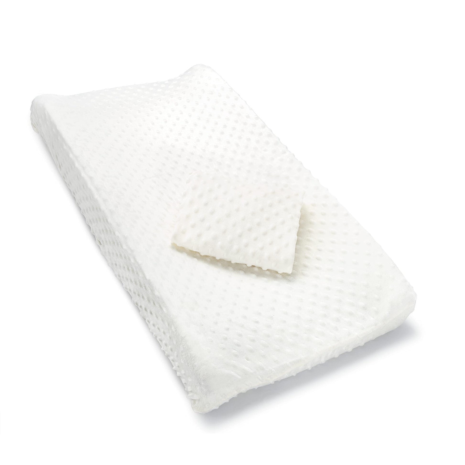 Munchkin Diaper Changing Pad Covers, 2 Pack, White - Fits Standard Contoured Changing Pads