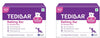 Tedibar Moisturising Baby Bathing Bar (75Gx3) With Skin Friendly Ph|100% Soap Free|Dermatologically Tested X Pack Of 2