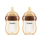 Thyseed PPSU AntiColic Baby Bottle, BreastLike Extra Slow Flow Nipple for Breastfed Babies (0m+), 5 oz/160 mL, 2 Pack