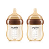 Thyseed PPSU AntiColic Baby Bottle, BreastLike Extra Slow Flow Nipple for Breastfed Babies (0m+), 5 oz/160 mL, 2 Pack