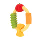 Nuby Pasta Ring Teether - Soft Silicone, Multi-Textured Surface, Easy Grip, Teething Relief for Babies 3+ Months