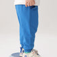 Gfqlong Toddler Boys 3 Pack Cotton Active Jogger Sweatpants,Kids Casual Athletic Solid Pocket Pull On Pants,Blue+Yellow+Red