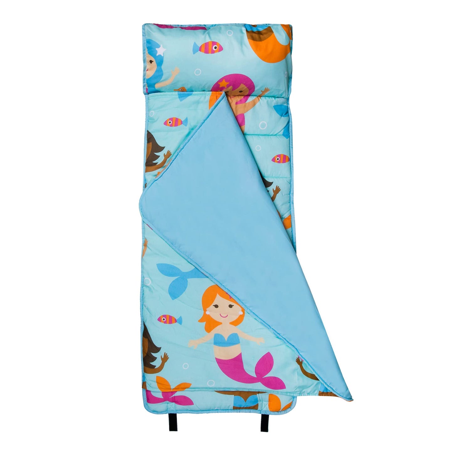 Wildkin Microfiber Nap Mat With Reusable Pillow For Boys And Girls, Perfect For Daycare And Preschool Toddler Sleeping Mat, Soft