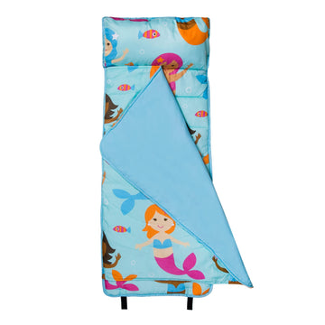 Wildkin Microfiber Nap Mat With Reusable Pillow For Boys And Girls, Perfect For Daycare And Preschool Toddler Sleeping Mat, Soft