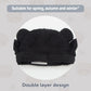 Duoyeree Kids Baby Hat Soft Warm Cable Knit Beanie Toddler Girl Fall Winter Hats(Black,0-6 Months)