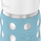 Lifefactory 8-Ounce Stainless-Steel Vacuum-Insulated Wide-Neck Baby Bottle With Straw Cap, Denim (Ls2241Wde4)